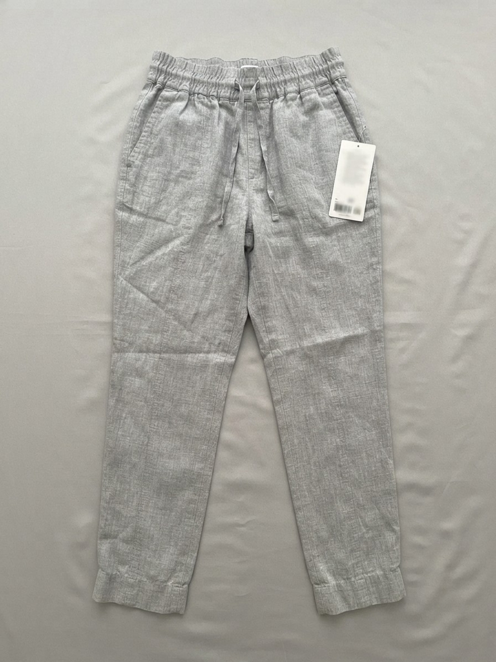 NWT Athleta Retreat Linen Ankle Pant Gray XXS